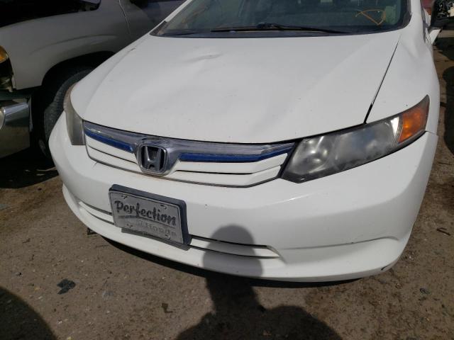Photo 9 from auction – 2012 HONDA CIVIC HYBR with VIN JHMFB4F22CS006488
