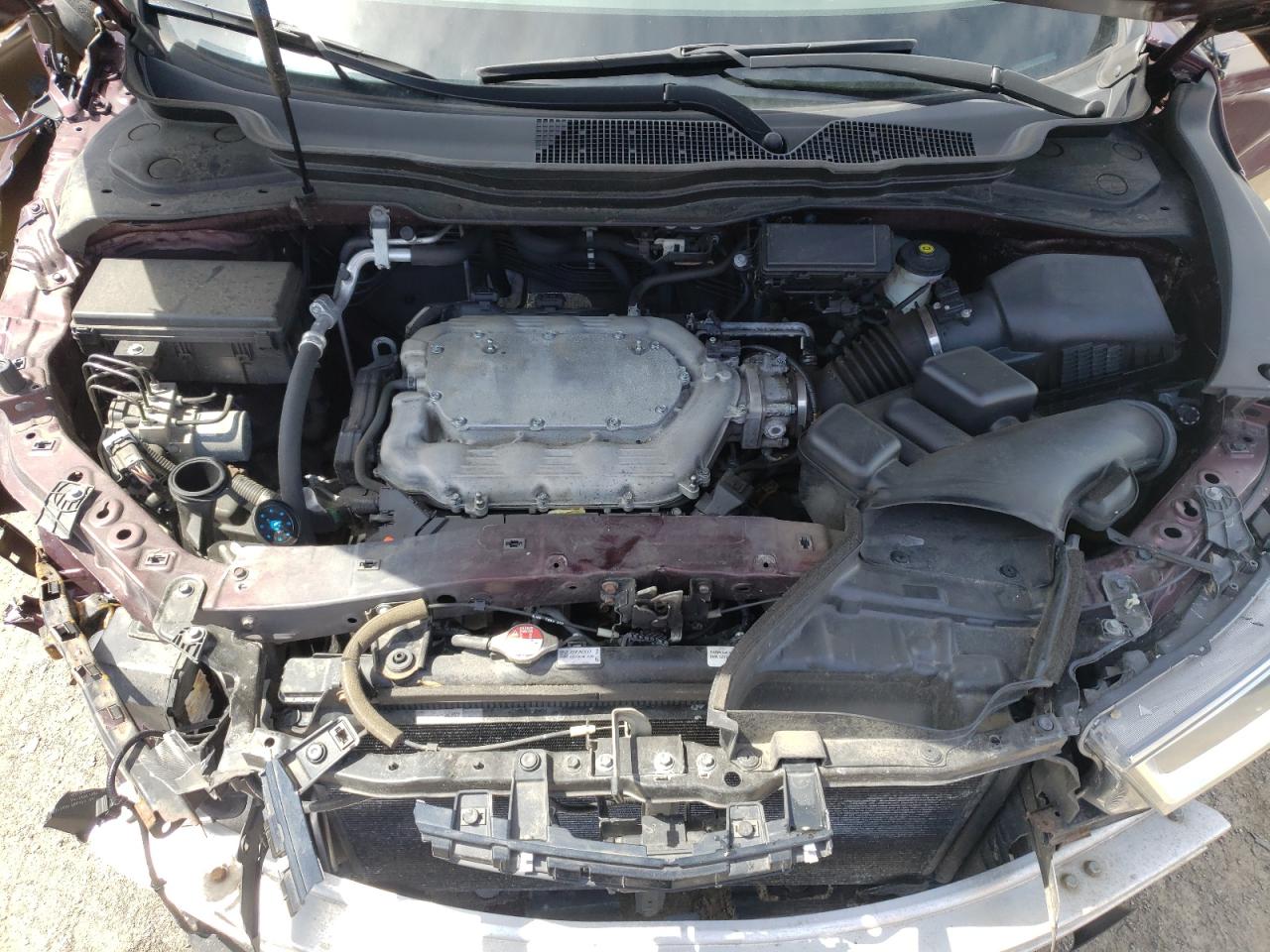 Photo 7 from auction – 2017 ACURA MDX with VIN 5FRYD4H32HB016578