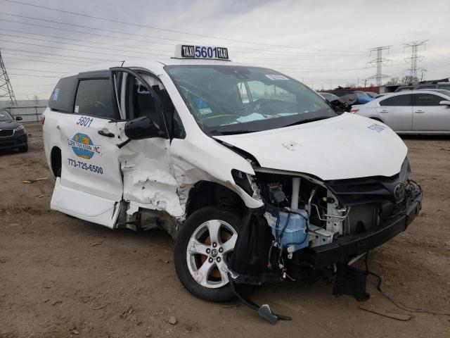 TOYOTA SIENNA L 2020 with VIN 5TDZZ3DC9LS047399 - Photo from auction