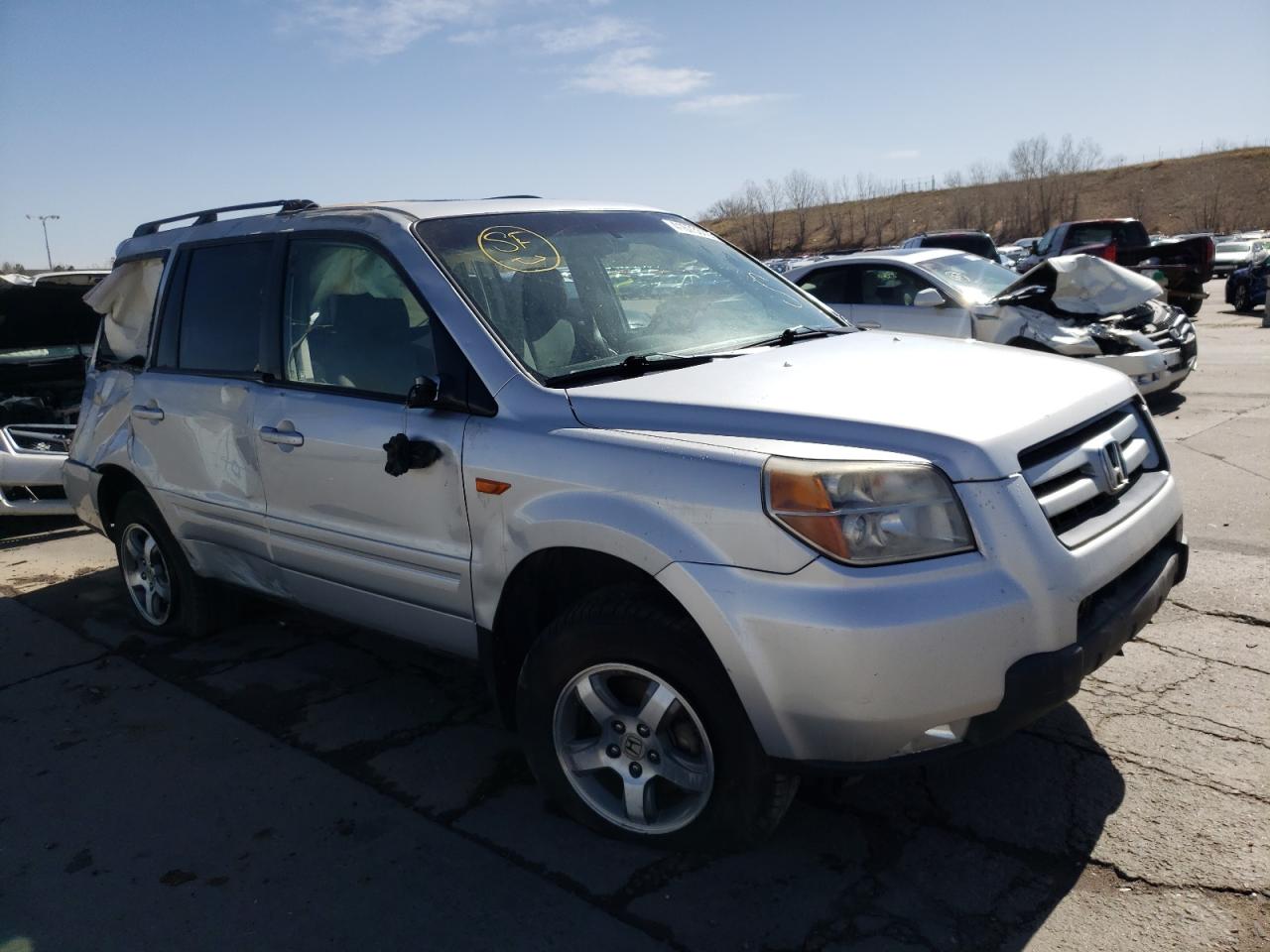 HONDA PILOT SE 2008 with VIN 5FNYF18378B039719 - Photo from auction