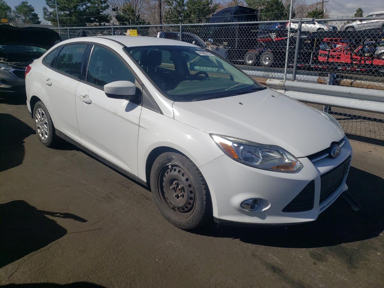 FORD FOCUS SE 2012 with VIN 1FAHP3F23CL278313 - Photo from auction