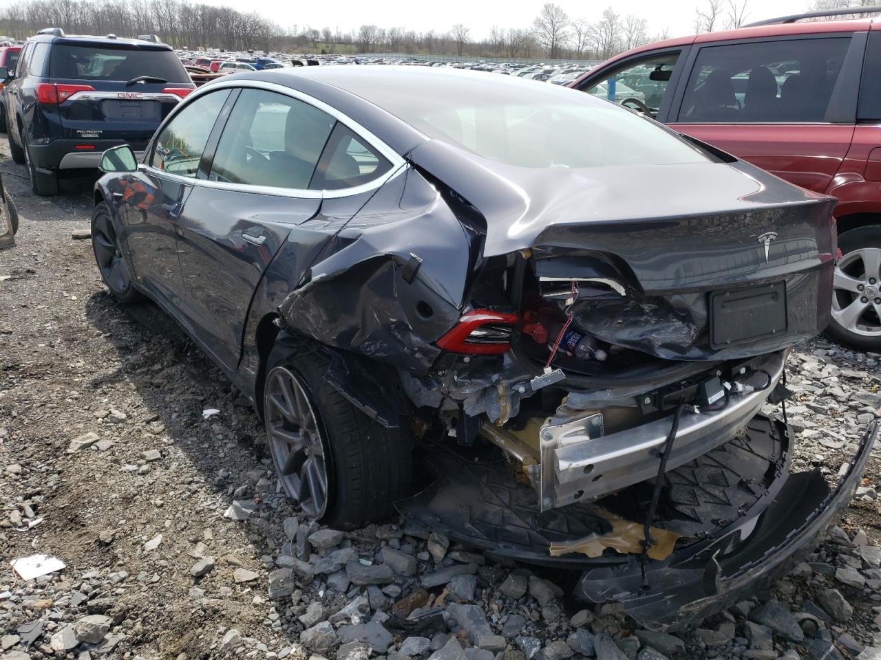 Photo 3 from auction – 2019 TESLA MODEL 3 with VIN 5YJ3E1EA8KF362393