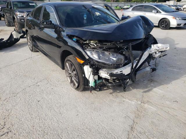 HONDA CIVIC EX 2021 with VIN 19XFC1F36ME010750 - Photo from auction