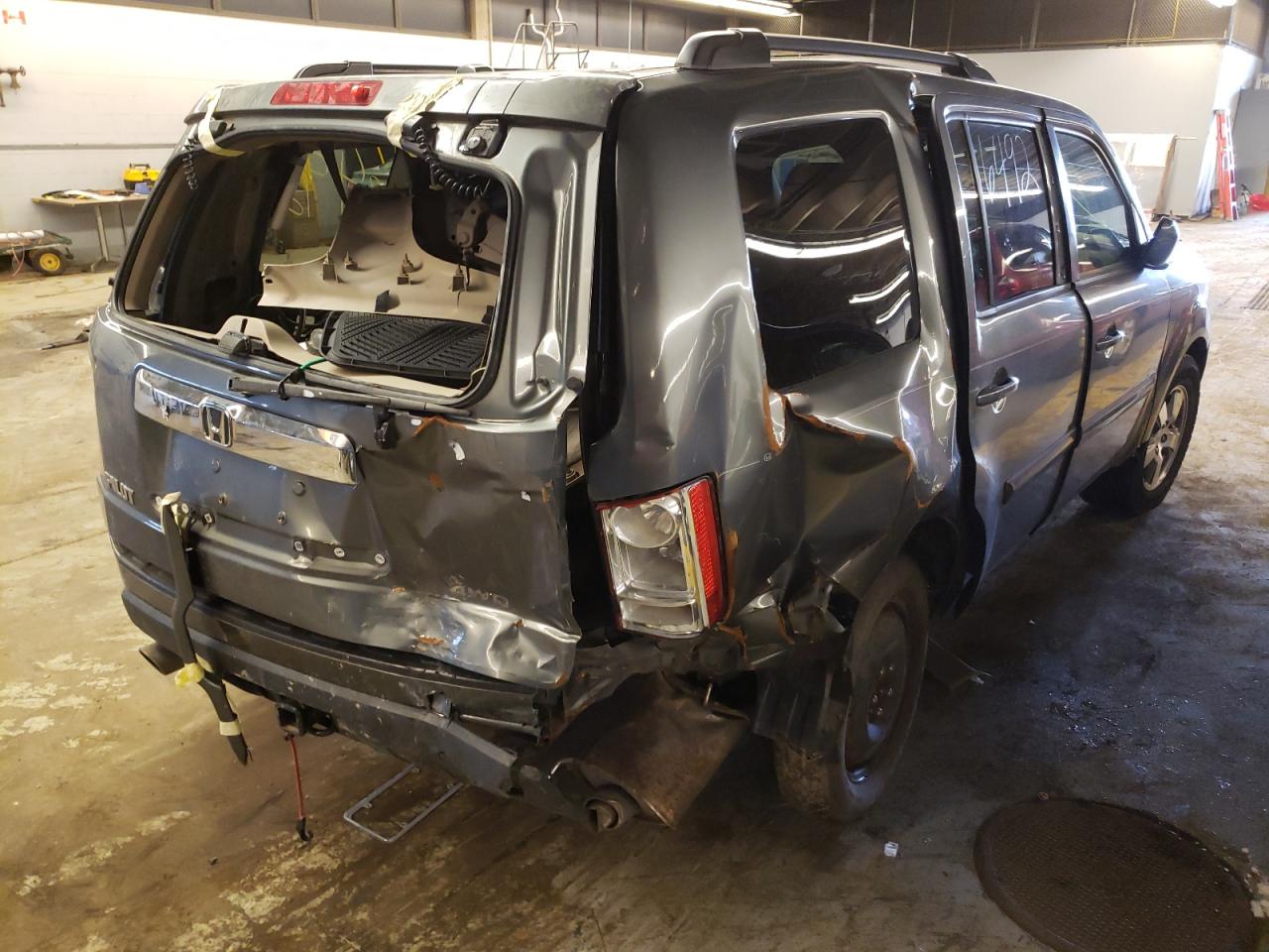 Photo 4 from auction – 2009 HONDA PILOT EXL with VIN 5FNYF48549B019870