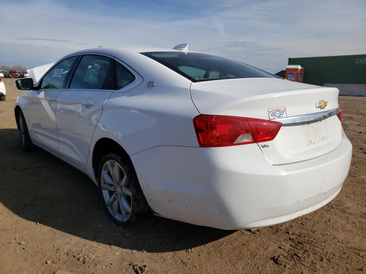 Photo 3 from auction – 2016 CHEVROLET IMPALA LT with VIN 2G1115S35G9203500