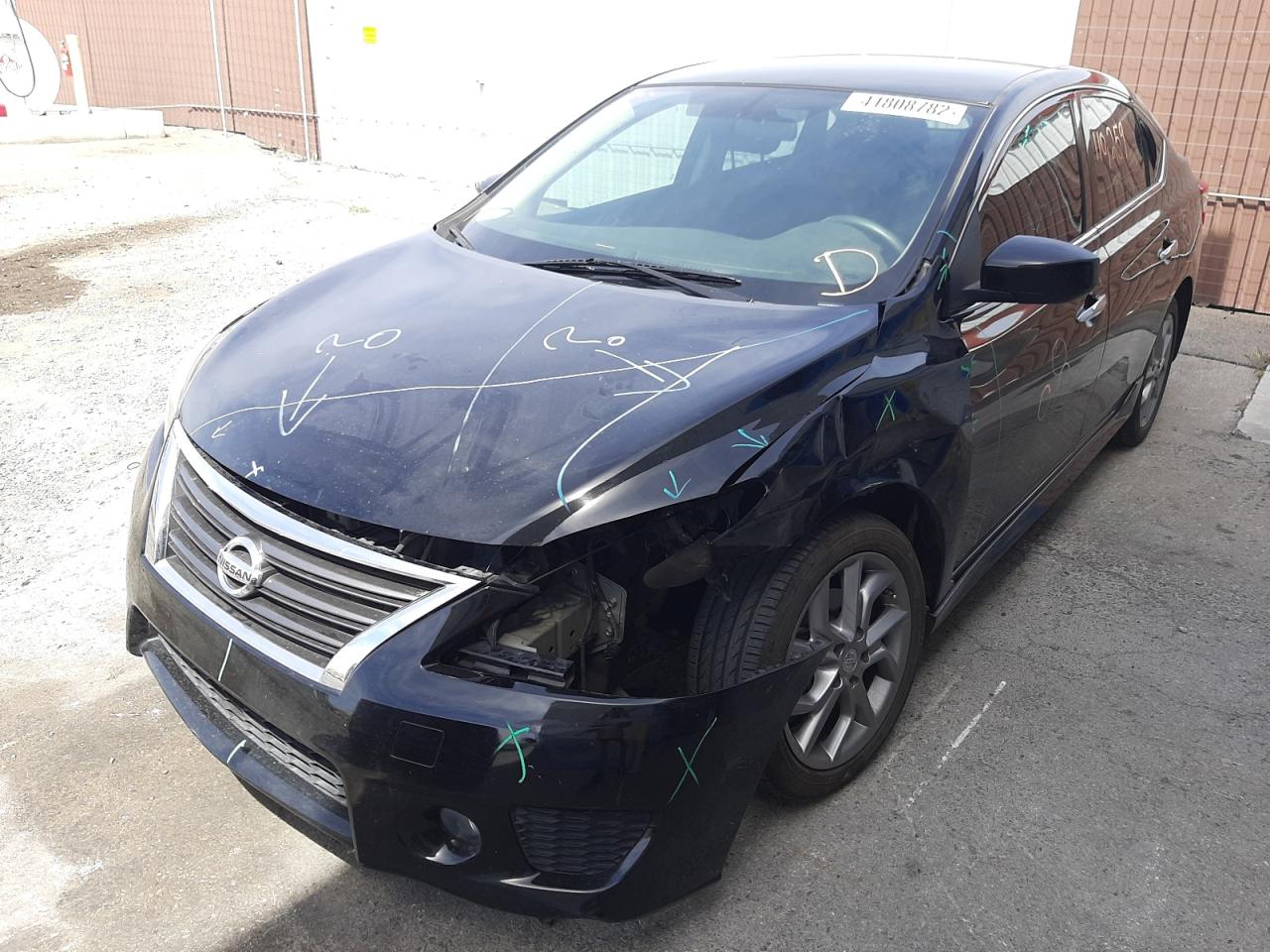 Photo 2 from auction – 2014 NISSAN SENTRA S with VIN 3N1AB7AP8EY301439