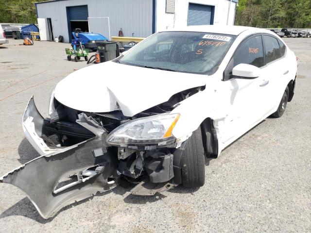 Photo 2 from auction – 2015 NISSAN SENTRA S with VIN 3N1AB7AP8FL675290