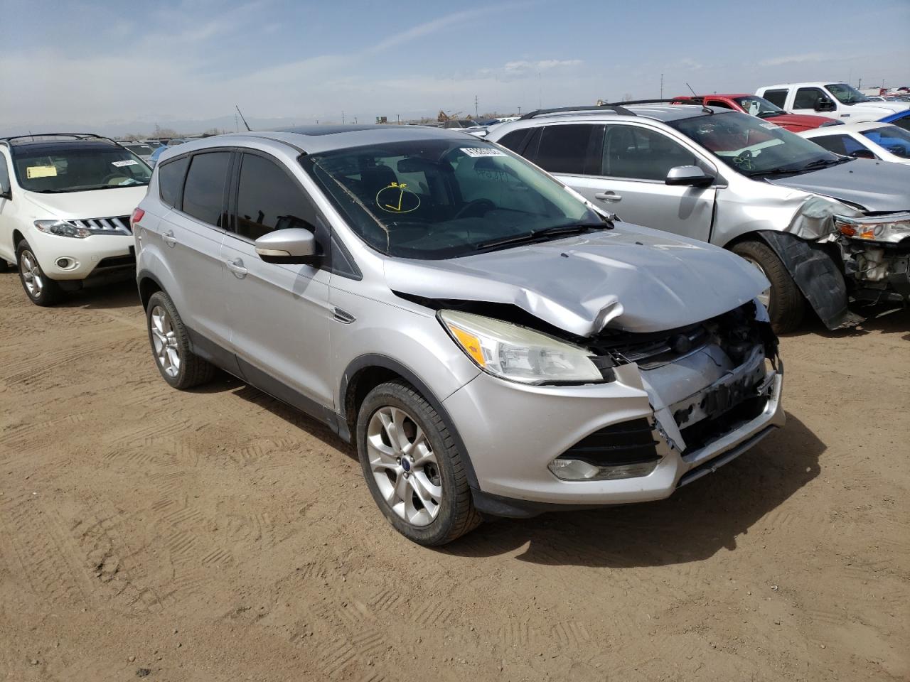 FORD ESCAPE SEL 2013 with VIN 1FMCU9HX8DUC55819 - Photo from auction