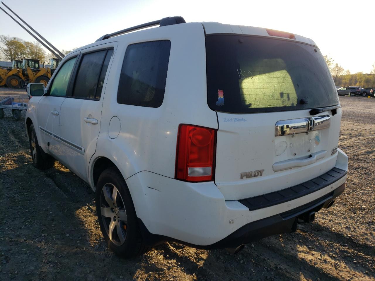 Photo 3 from auction – 2012 HONDA PILOT TOUR with VIN 5FNYF4H93CB013648