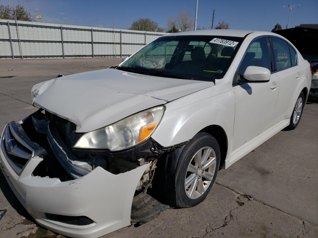 Photo 2 from auction – 2012 SUBARU LEGACY 2.5 with VIN 4S3BMBC61C3032371