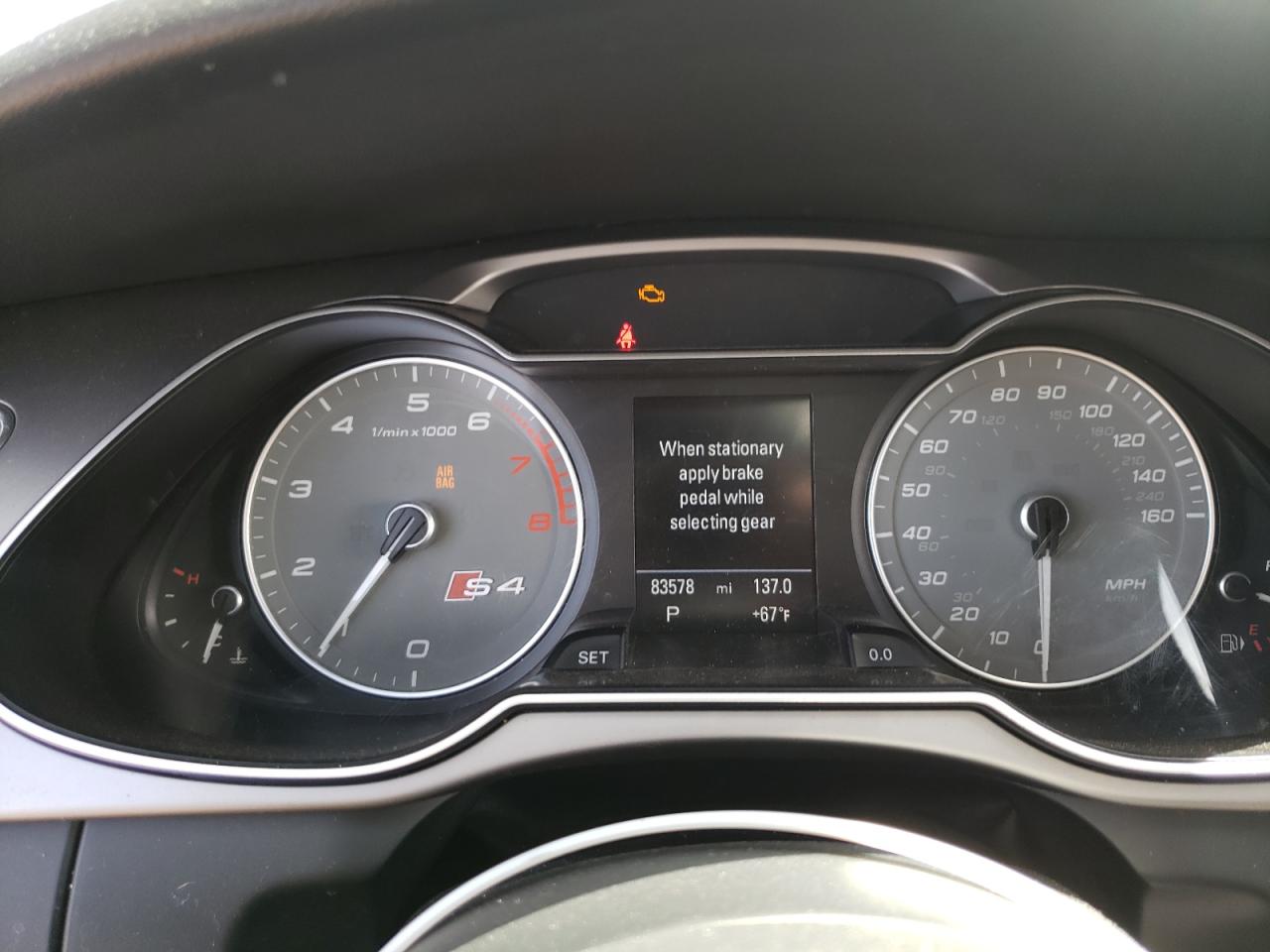 Photo 8 from auction – 2014 AUDI S4 PREMIUM with VIN WAUBGAFL1EA026827