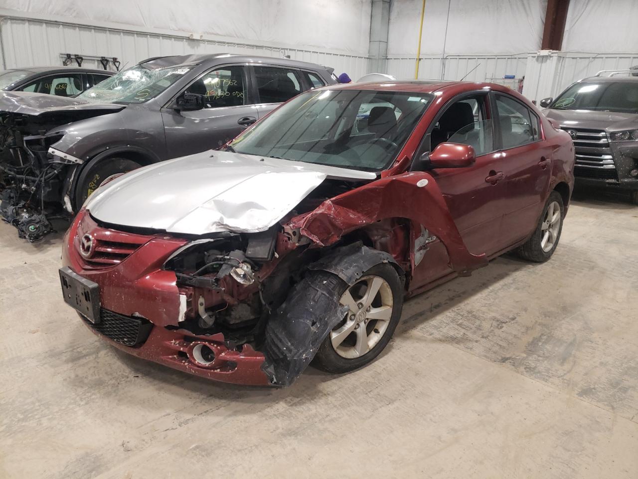 Photo 2 from auction – 2006 MAZDA 3 S with VIN JM1BK323861459937