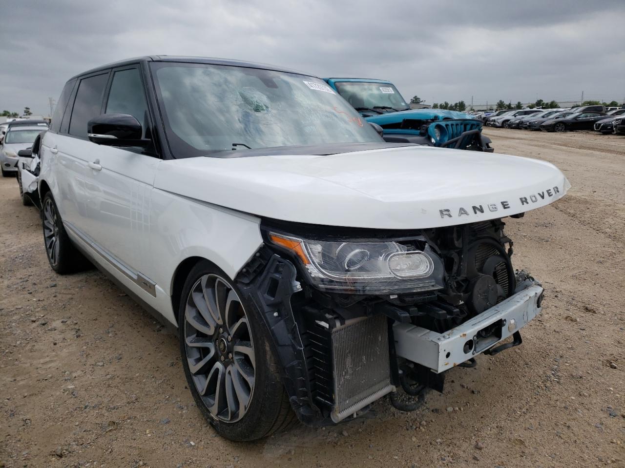 LAND ROVER RANGE ROVE 2016 with VIN SALGS3EF5GA287789 - Photo from auction