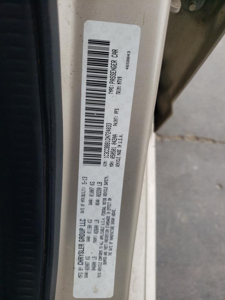Photo 10 from auction – 2013 CHRYSLER 200 TOURIN with VIN 1C3CCBBB1DN724033