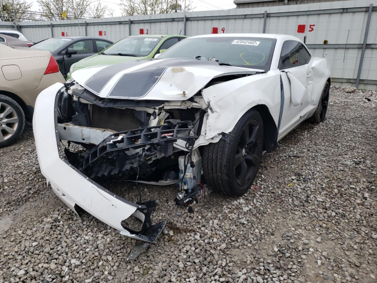 Photo 2 from auction – 2011 CHEVROLET CAMARO LT with VIN 2G1FC1ED5B9207634
