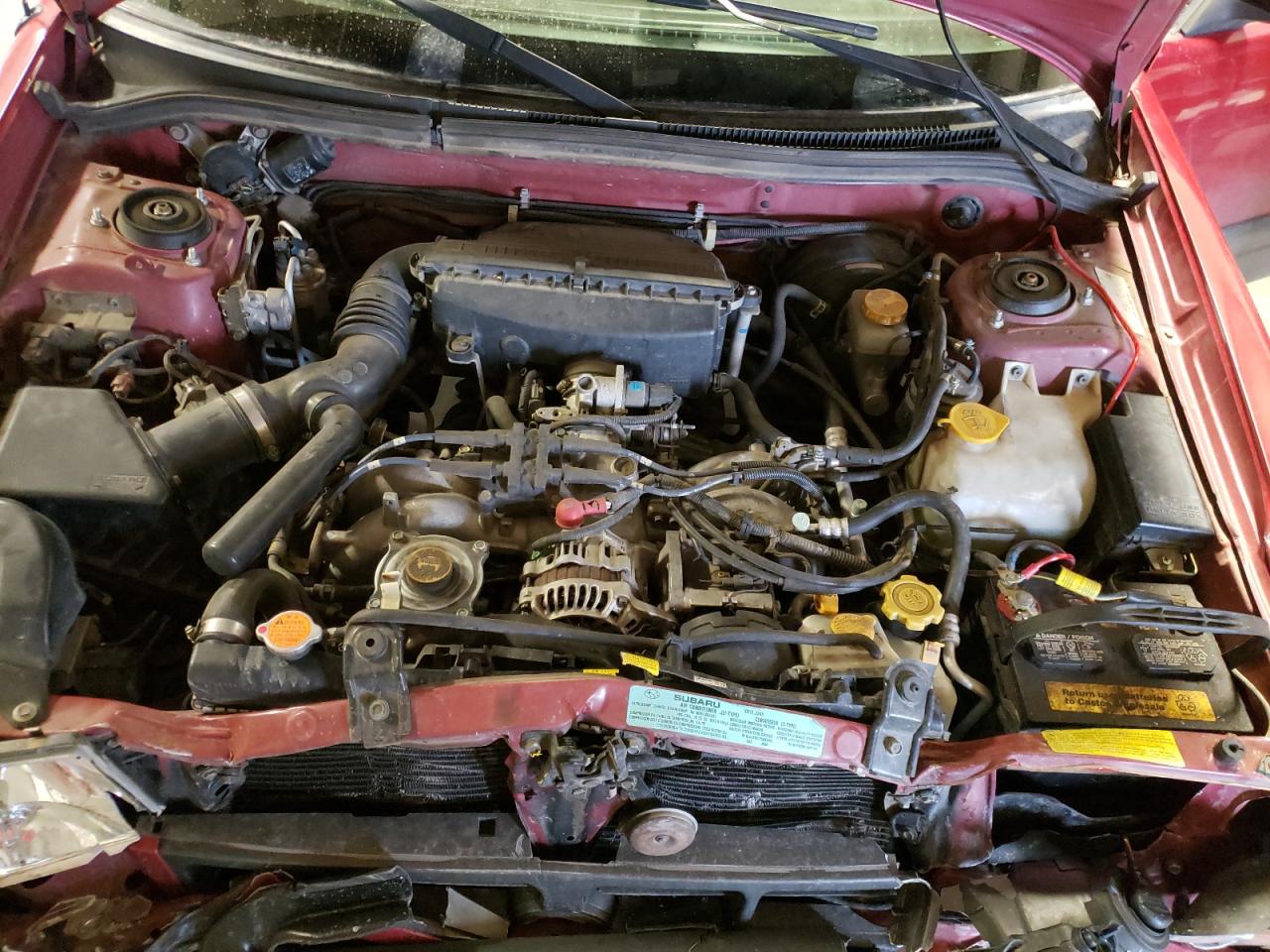 Photo 7 from auction – 1999 SUBARU FORESTER L with VIN JF1SF6352XH732665