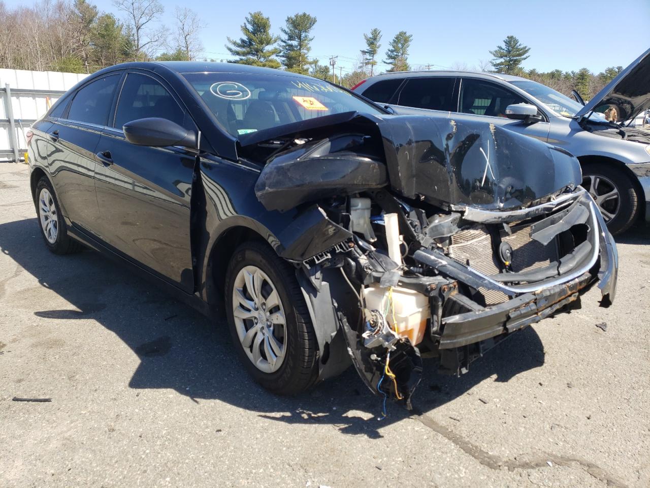 Photo 1 from auction – 2011 HYUNDAI SONATA GLS with VIN 5NPEB4ACXBH083541