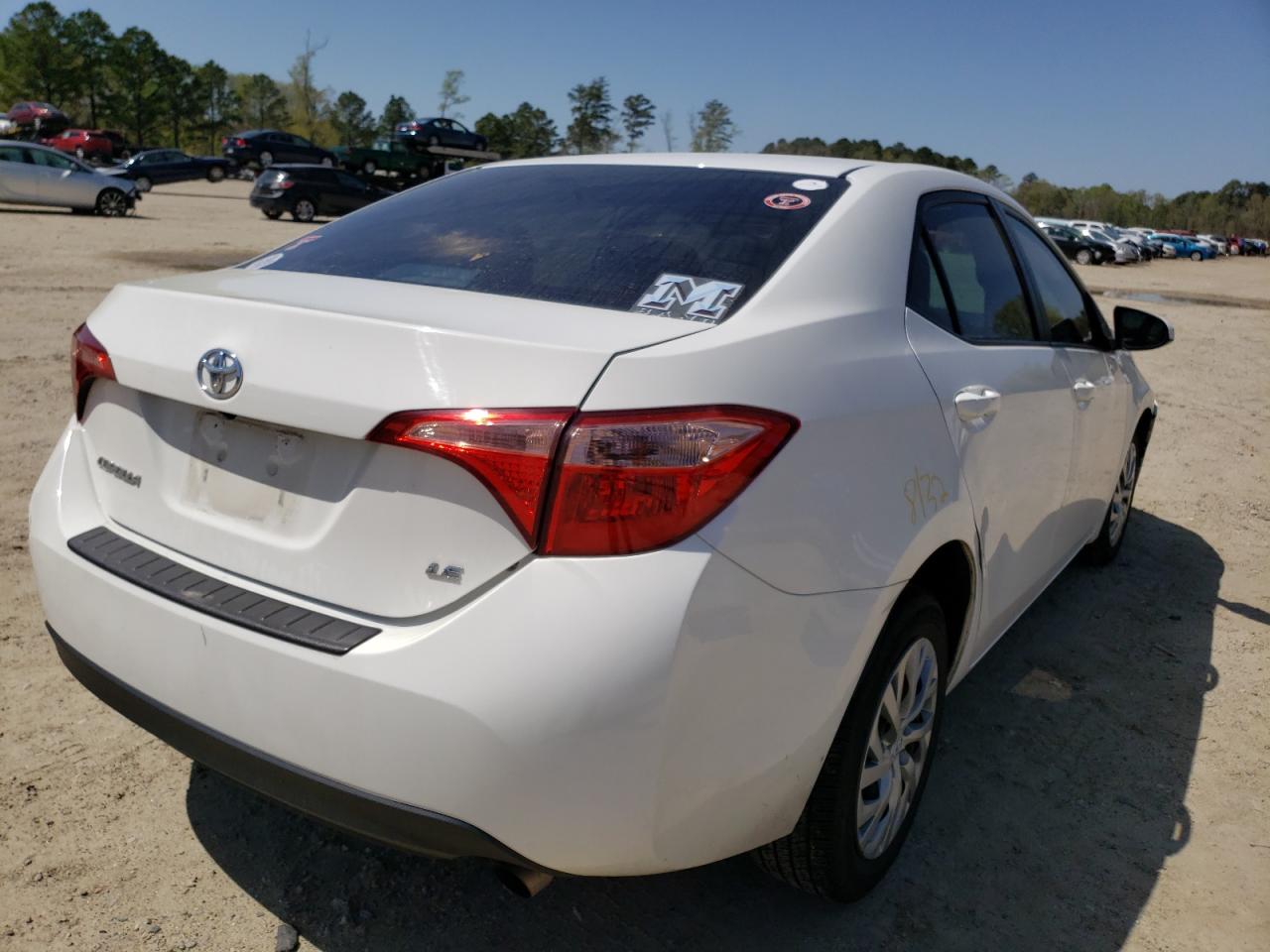 Photo 4 from auction – 2017 TOYOTA COROLLA L with VIN 5YFBURHE9HP694934