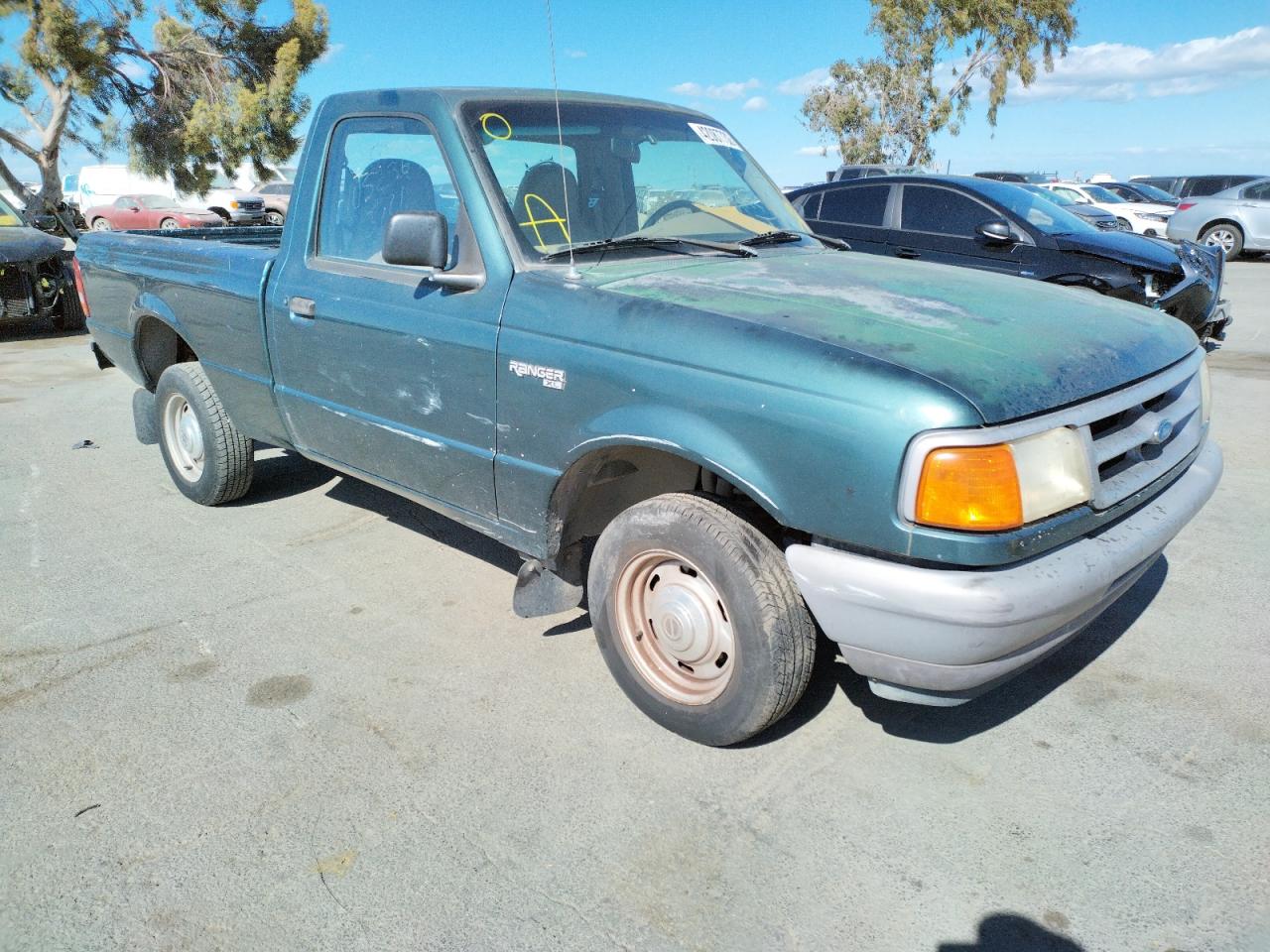 FORD RANGER 1997 with VIN 1FTCR10A7VUA10381 - Photo from auction