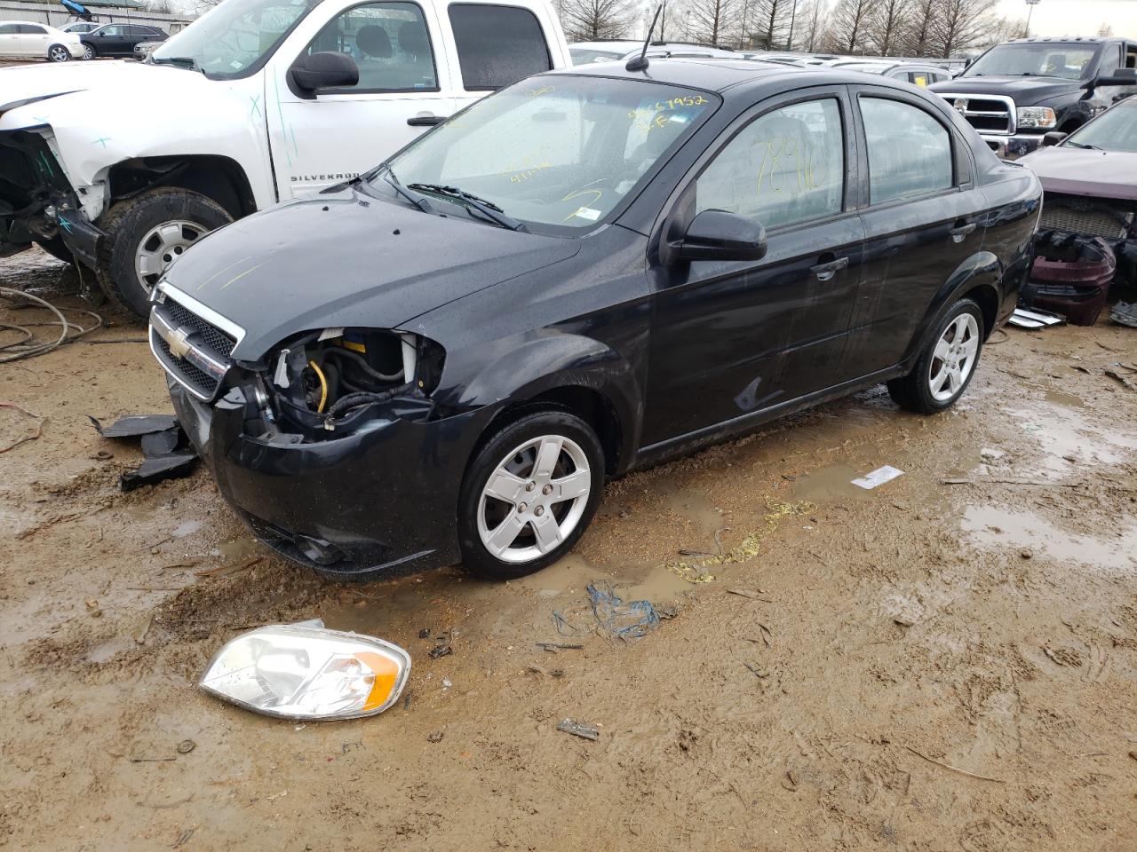 Photo 2 from auction – 2011 CHEVROLET AVEO LT with VIN KL1TG5DE7BB176473