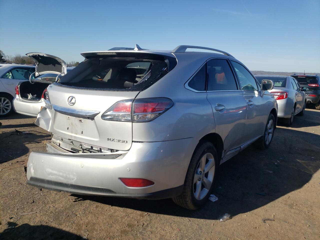 Photo 4 from auction – 2013 LEXUS RX 350 BAS with VIN 2T2BK1BA0DC202357