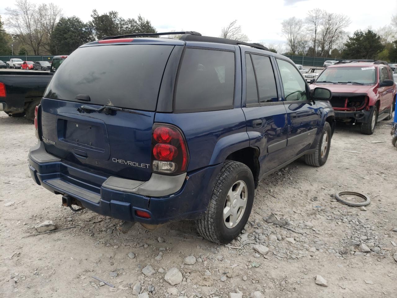 Photo 4 from auction – 2003 CHEVROLET TRAILBLAZE with VIN 1GNDT13S132290907