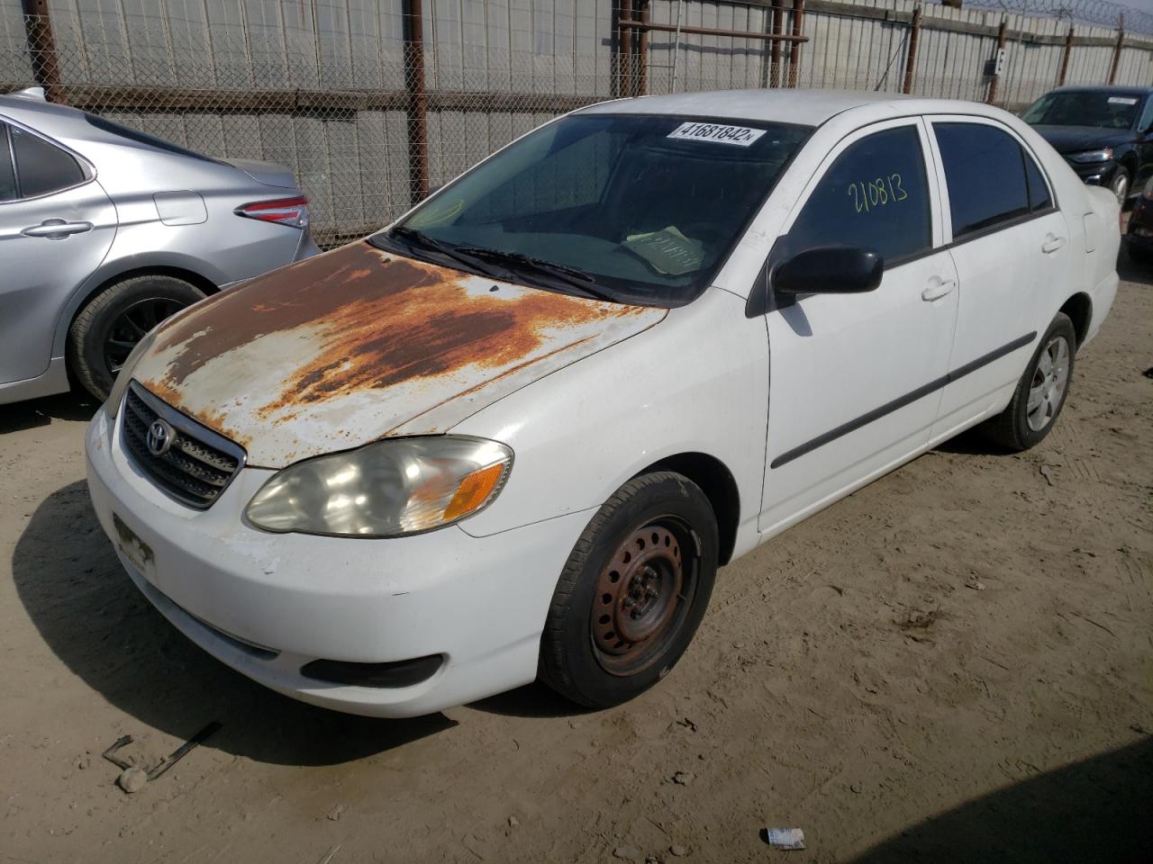 Photo 2 from auction – 2007 TOYOTA COROLLA CE with VIN 1NXBR32E67Z854952