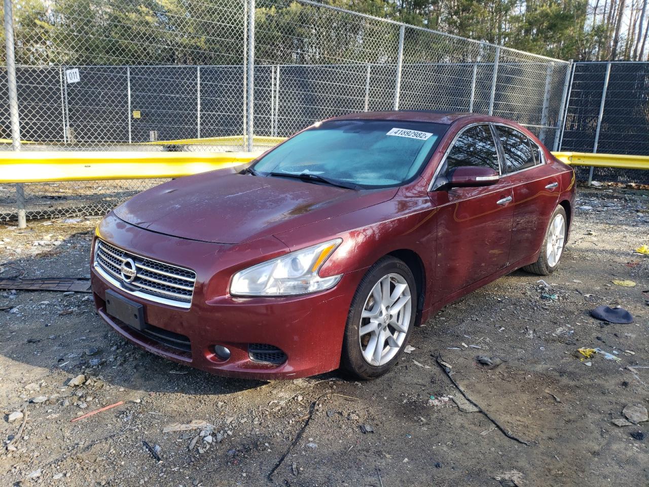 Photo 2 from auction – 2011 NISSAN MAXIMA S with VIN 1N4AA5AP0BC833315