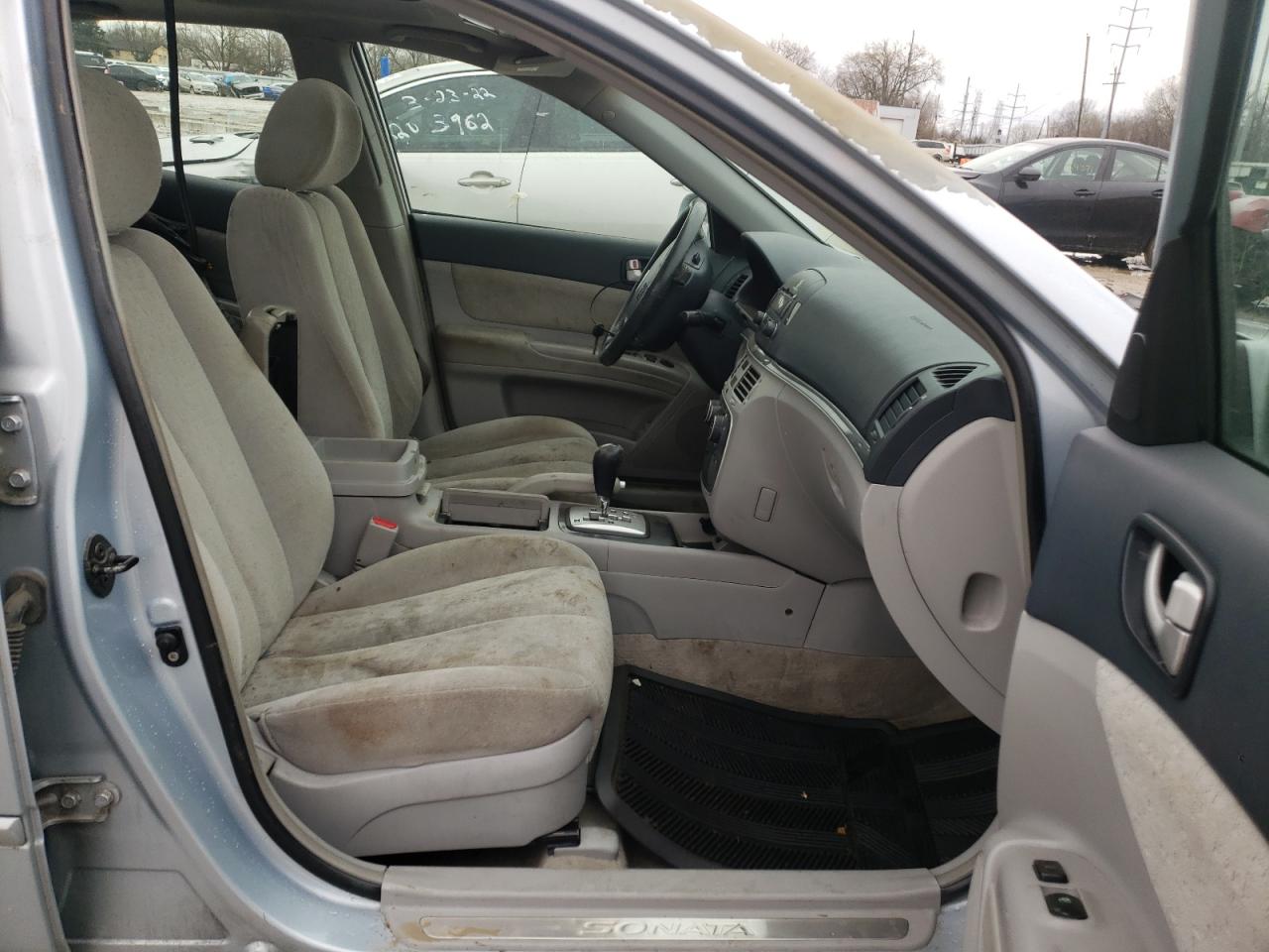 Photo 5 from auction – 2006 HYUNDAI SONATA GLS with VIN 5NPEU46F76H127370