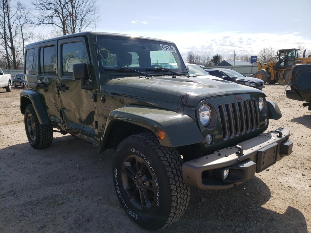 JEEP WRANGLER U 2016 with VIN 1C4BJWEG4GL309381 - Photo from auction
