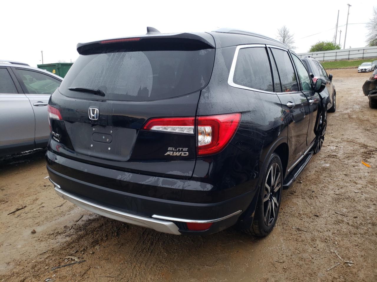 Photo 4 from auction – 2019 HONDA PILOT ELIT with VIN 5FNYF6H05KB007247