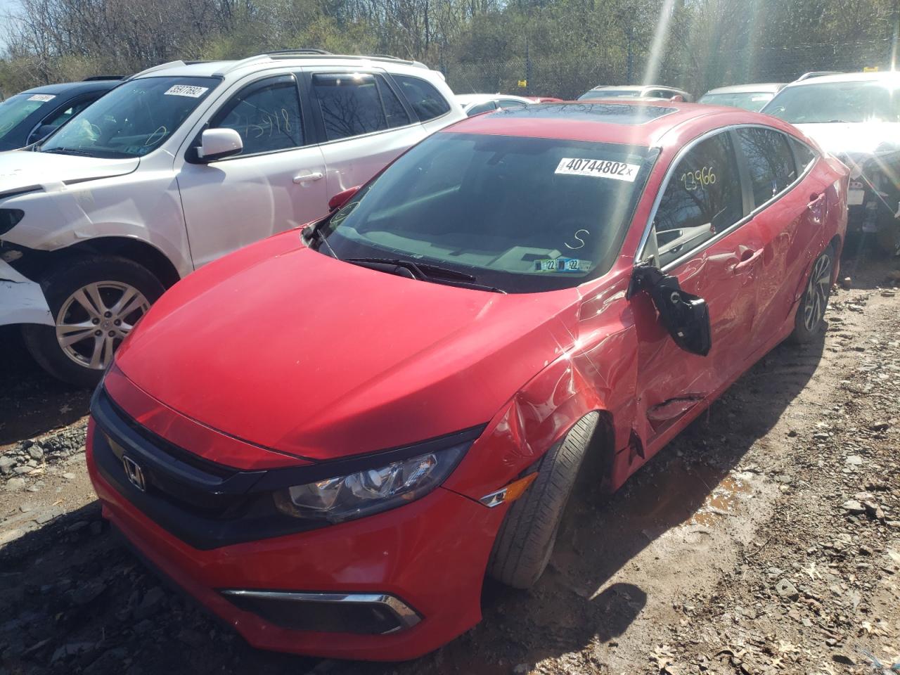 Zdjęcie 2 z aukcji – 2017 HONDA CIVIC EX z VIN 2HGFC2F72HH567935