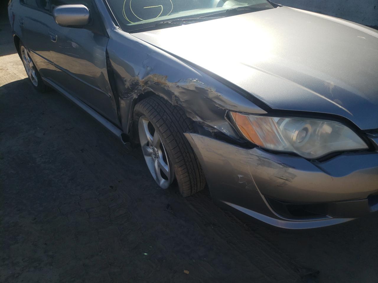 Photo 9 from auction – 2009 SUBARU LEGACY 2.5 with VIN 4S3BL616497224706