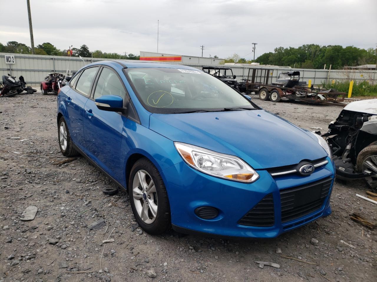 FORD FOCUS SE 2014 with VIN 1FADP3F28EL436517 - Photo from auction
