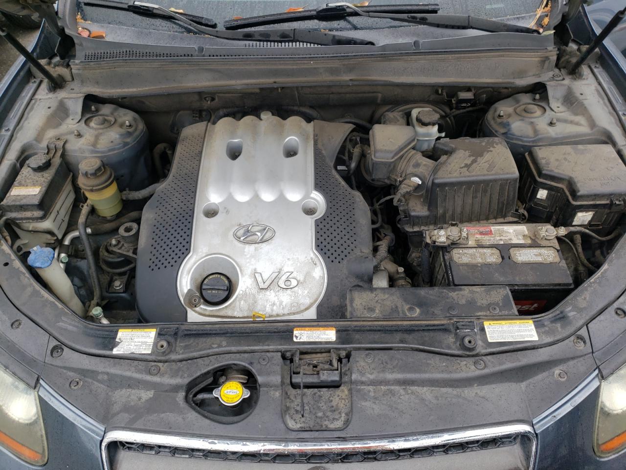 Photo 7 from auction – 2007 HYUNDAI SANTA FE G with VIN 5NMSG13D17H053373