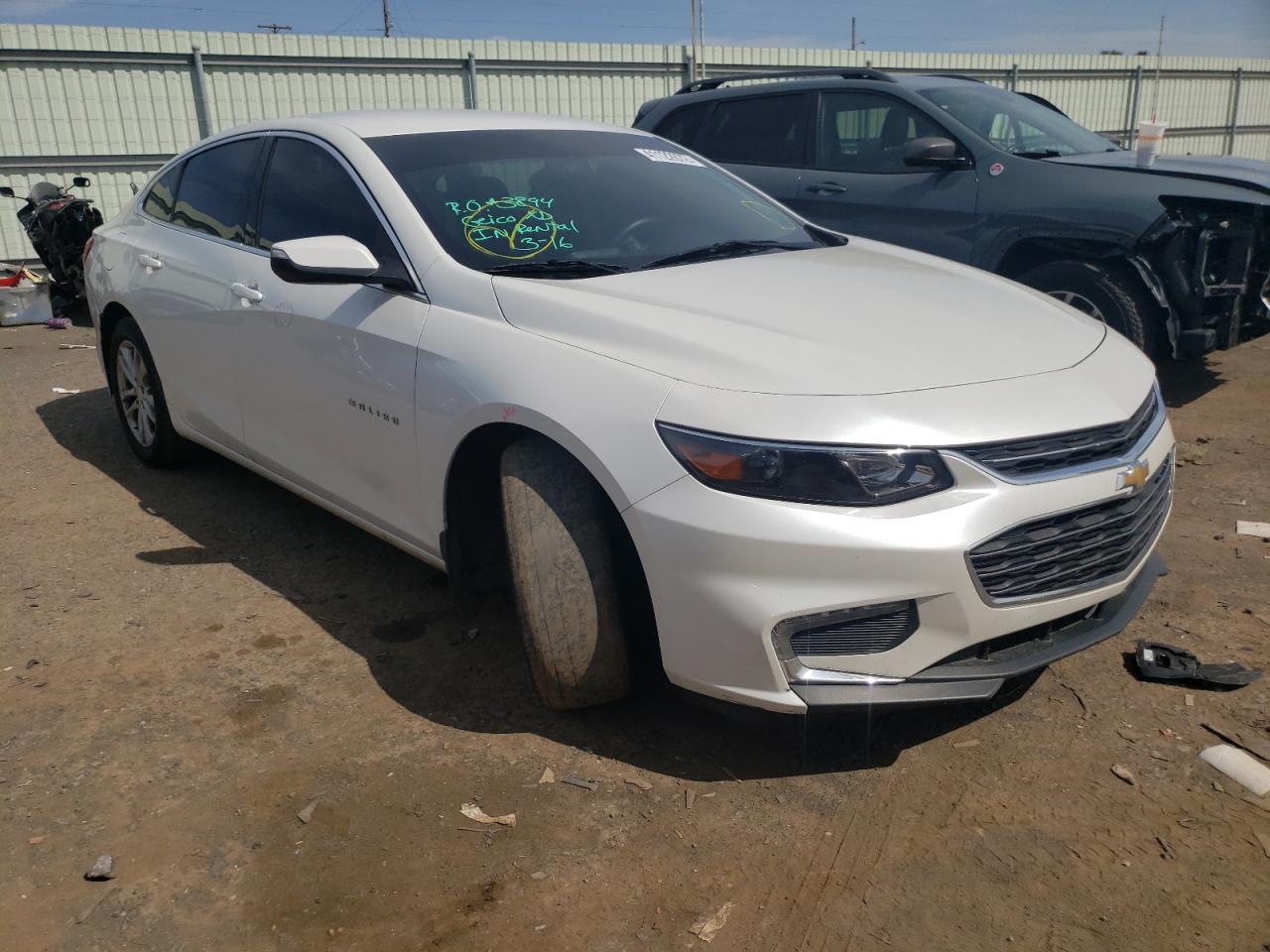 Photo 1 from auction – 2016 CHEVROLET MALIBU LT with VIN 1G1ZE5ST6GF332599