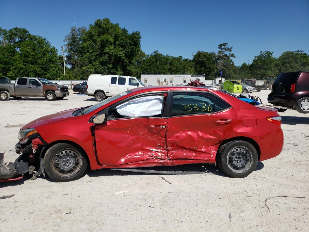 Photo 9 from auction – 2016 TOYOTA COROLLA L with VIN 2T1BURHE0GC658838