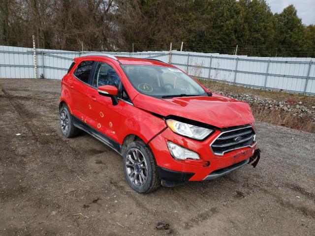 FORD ECOSPORT T 2019 with VIN MAJ6S3KL4KC255559 - Photo from auction