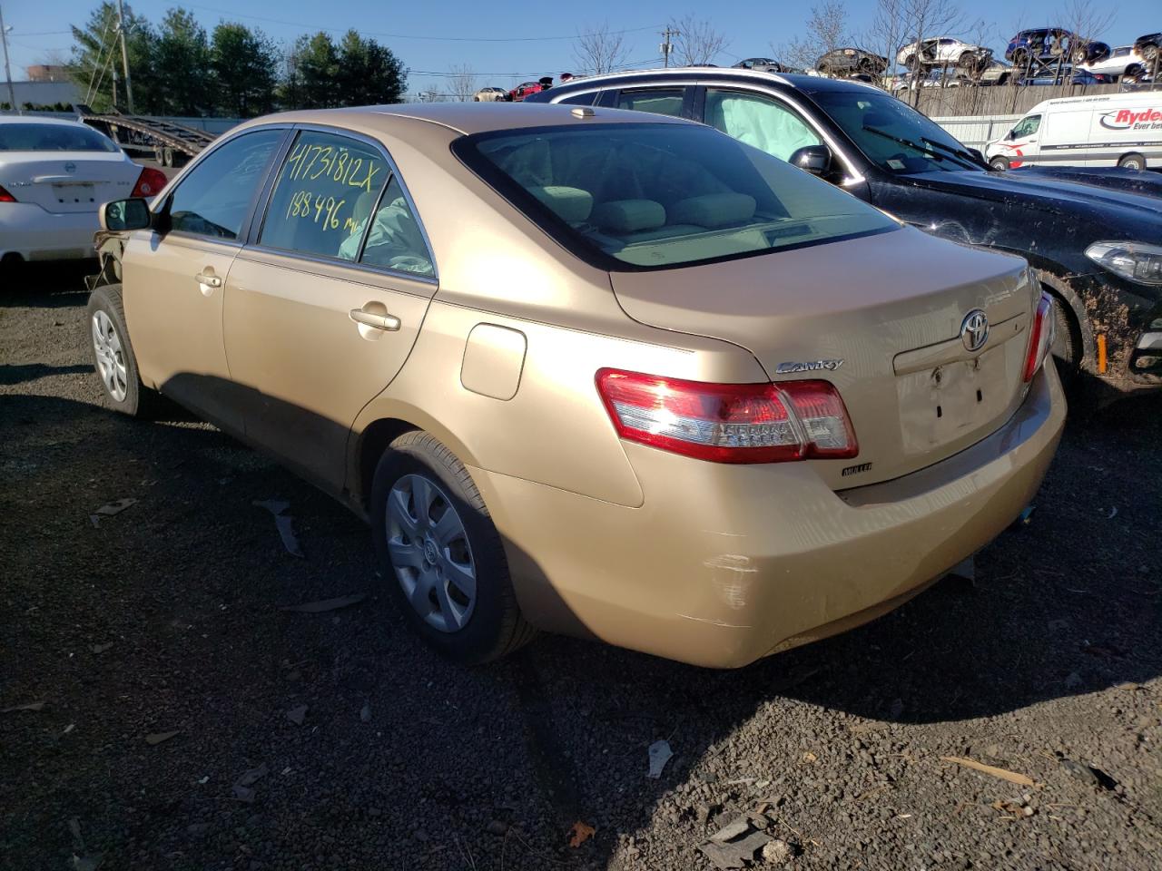 Photo 3 from auction – 2010 TOYOTA CAMRY BASE with VIN 4T1BF3EKXAU047478