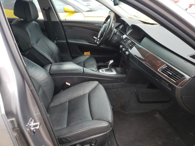 Photo 9 from auction – 2008 BMW 5 SERIES with VIN WBANW53508CT53550