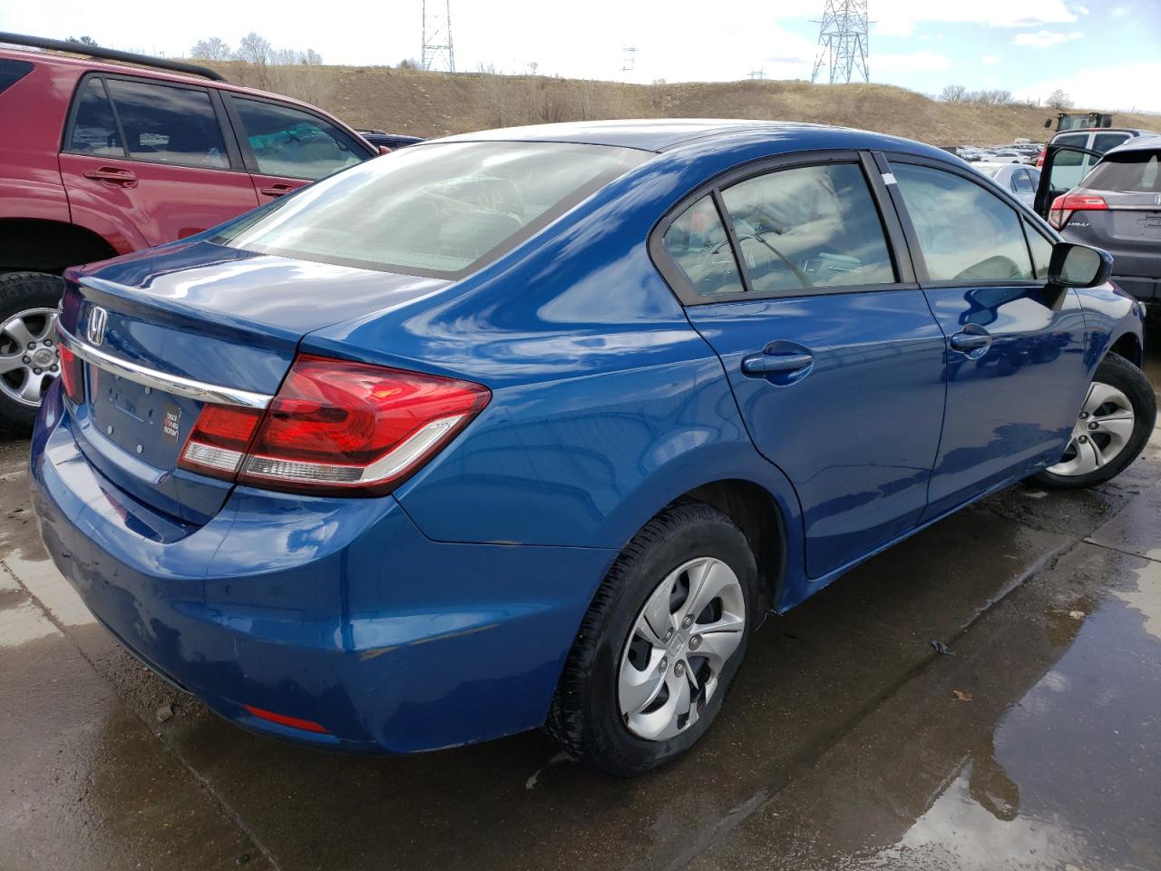 Photo 4 from auction – 2015 HONDA CIVIC LX with VIN 2HGFB2E52FH534157