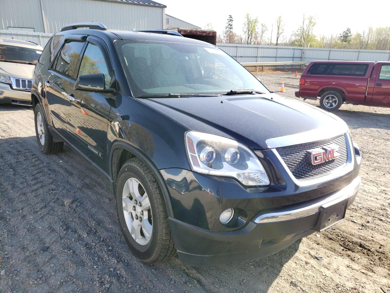 GMC ACADIA SLE 2007 with VIN 1GKEV13757J117698 - Photo from auction