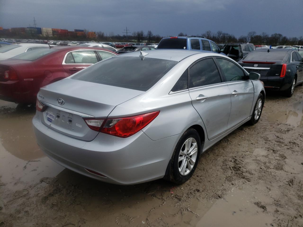 Photo 4 from auction – 2013 HYUNDAI SONATA GLS with VIN 5NPEB4AC6DH787965