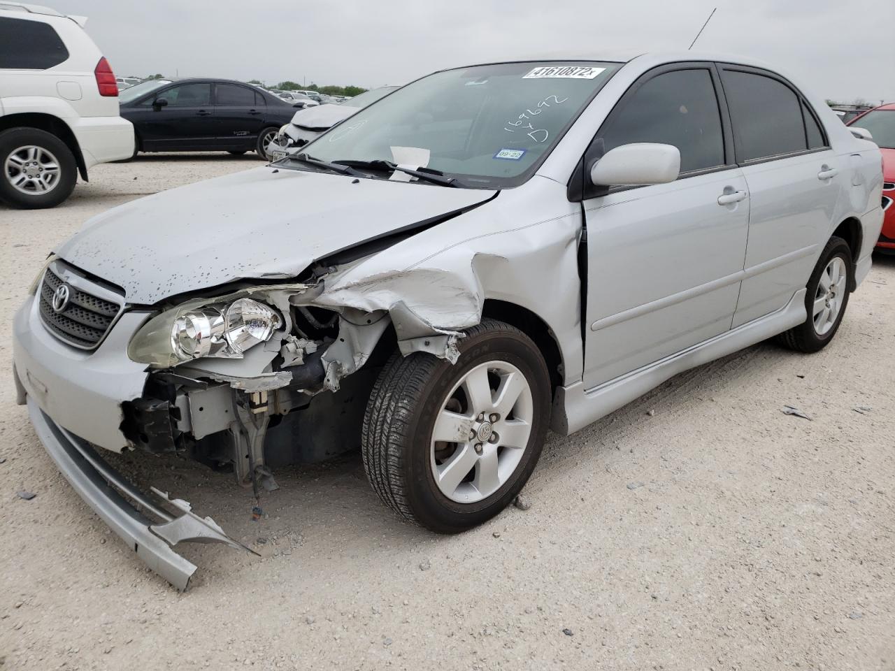 Photo 2 from auction – 2008 TOYOTA COROLLA CE with VIN 1NXBR32E98Z974553