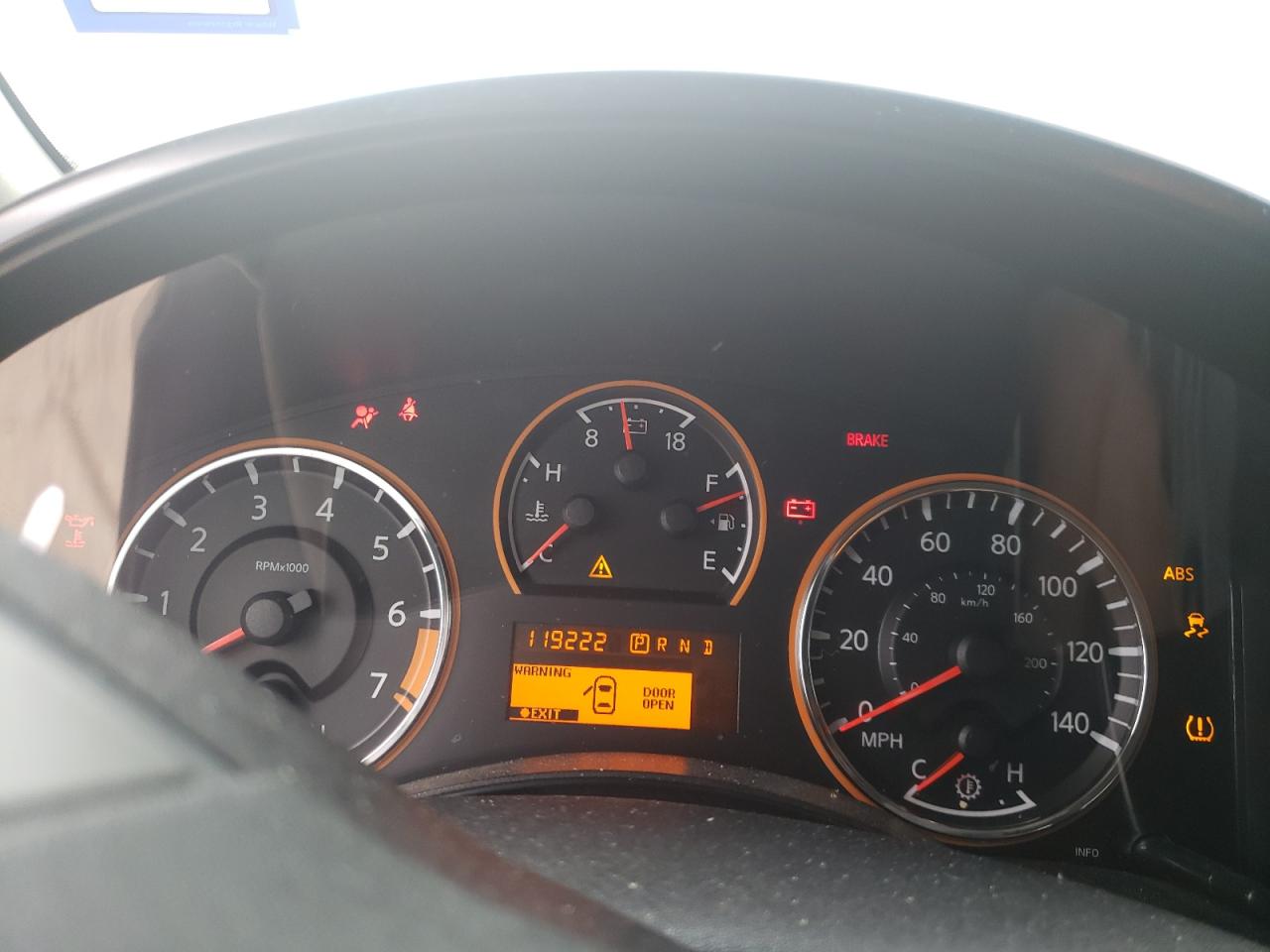 Photo 8 from auction – 2012 NISSAN TITAN S with VIN 1N6BA0ED8CN322830