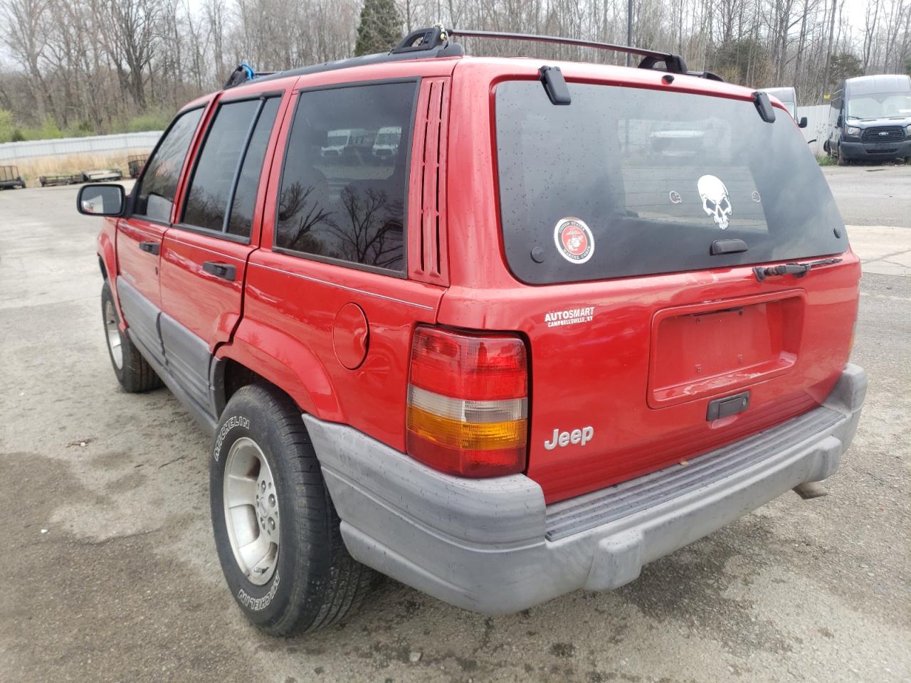Photo 3 from auction – 1998 JEEP CHEROKEE with VIN 1J4FX58S8WC340040