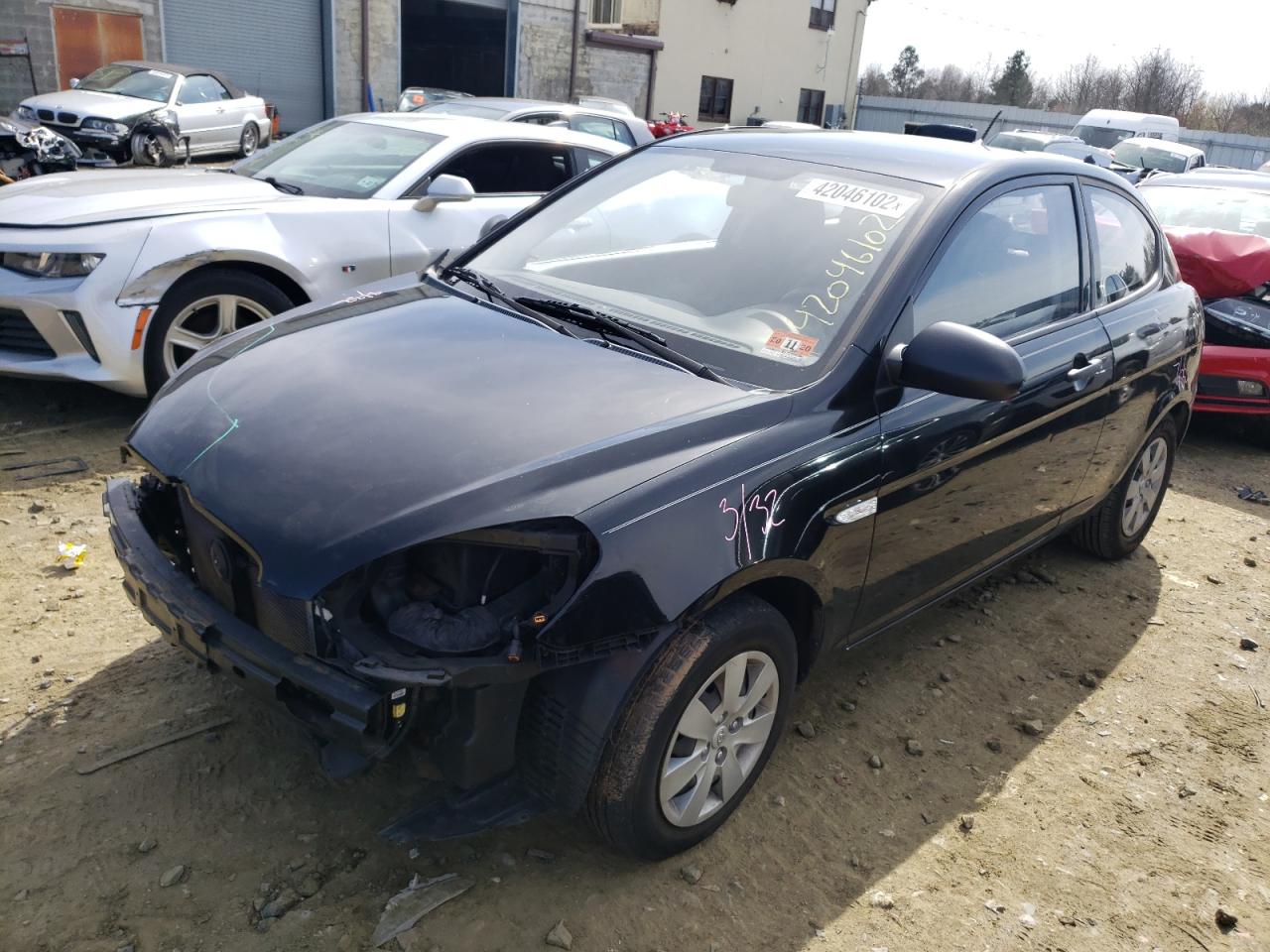 Photo 2 from auction – 2008 HYUNDAI ACCENT GS with VIN KMHCM36C28U057434