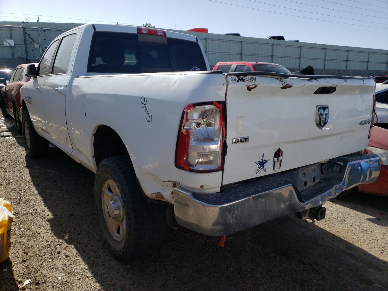 Photo 3 from auction – 2016 RAM 2500 SLT with VIN 3C6UR5DLXGG256992
