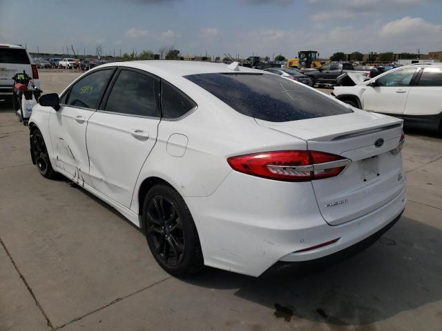 Photo 3 from auction – 2019 FORD FUSION SE with VIN 3FA6P0HD5KR132144