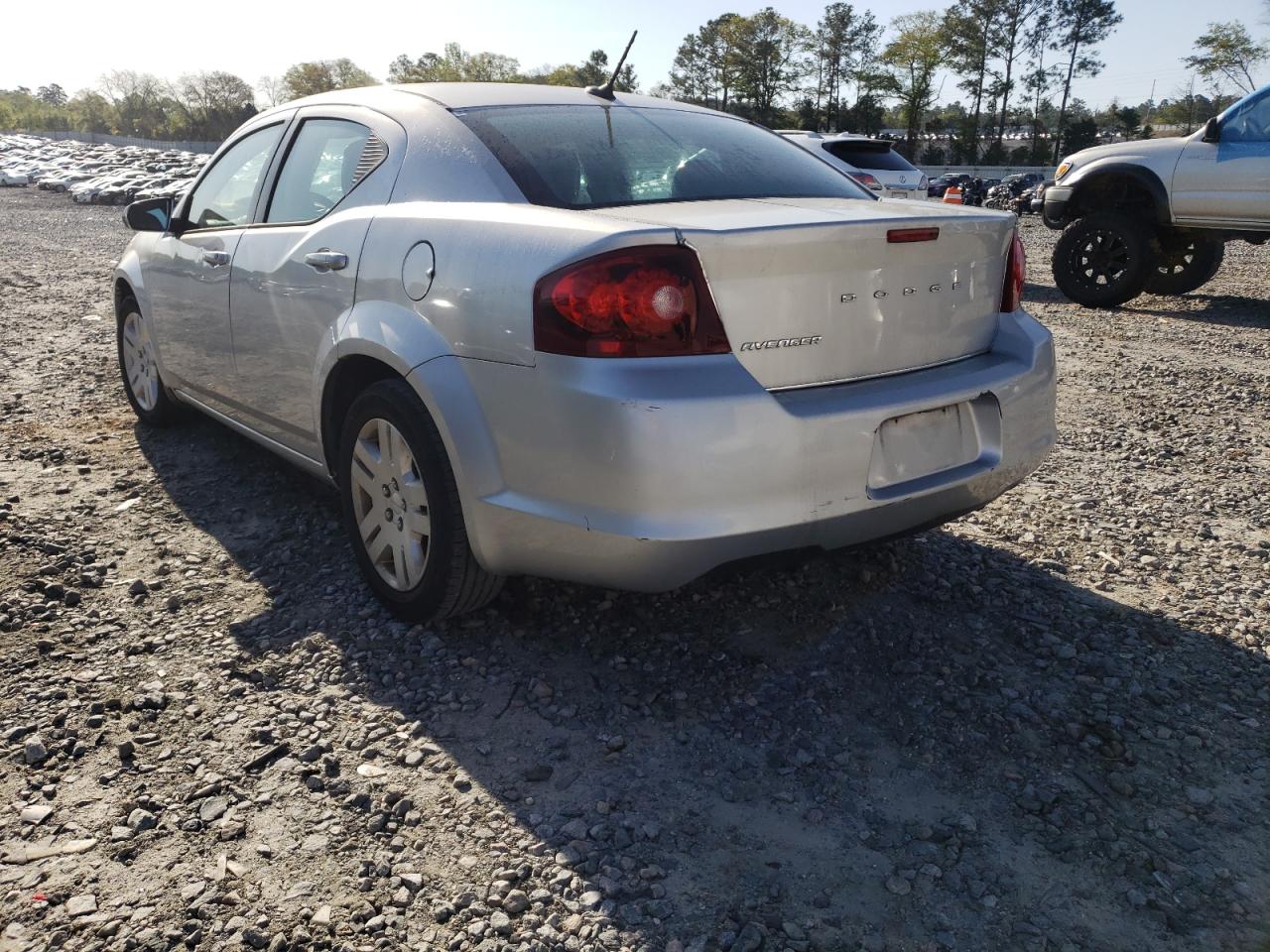 Photo 3 from auction – 2012 DODGE AVENGER SE with VIN 1C3CDZAB6CN128728